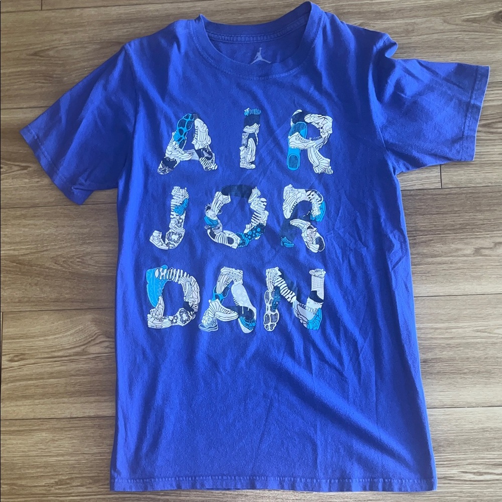 Jordan Kids Royal Blue Air Graphic Tee